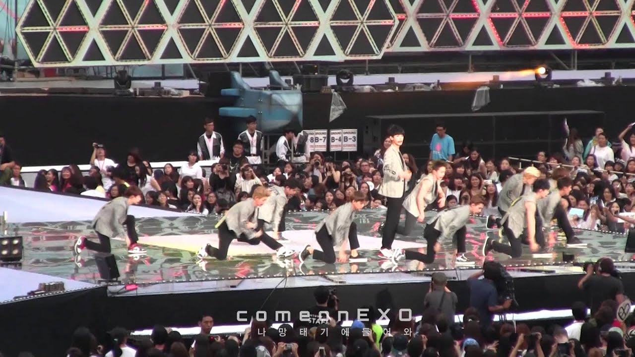 [CAM] 140815 SM TOWN LIVE CONCERT EXO - 으르렁(growl)