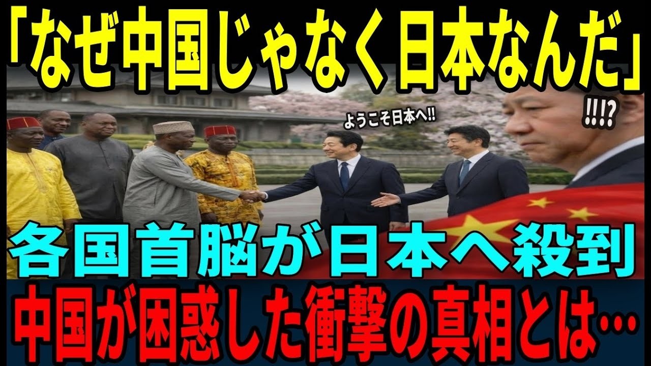 【海外の反応】「中国に勝てる国はない！」自信満々だった中国の学者が驚愕…！アフリカ首脳たちが下した”まさかの決断”に中国が完全沈黙した真相とは？