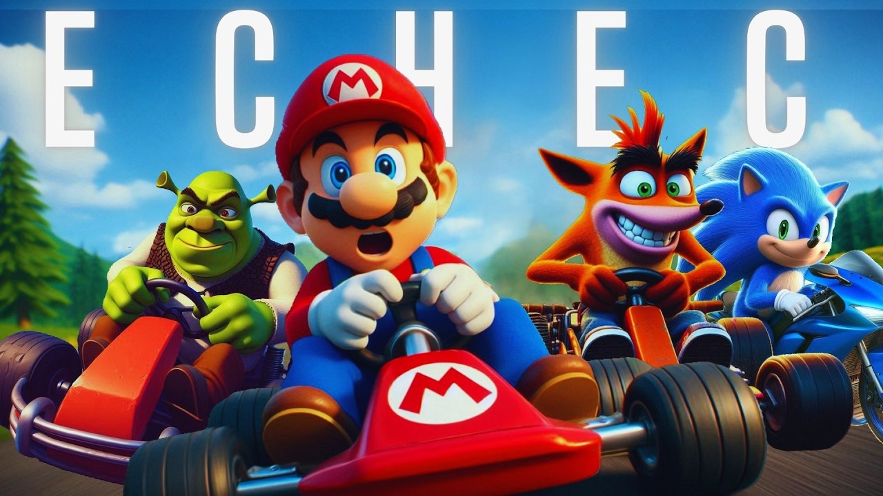 CES JEUX QUI VOULAIENT DÉTRUIRE MARIO KART (et si l'on avait raté quelques choses...)