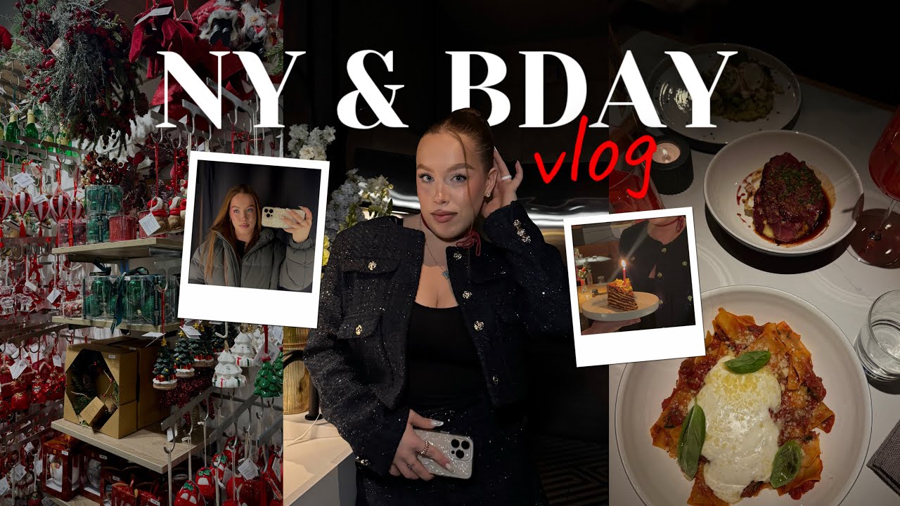 vlog: My Birthday💄+ new year 2026, распаковка подарков, фигурное катание, шоппинг | Валерия Кривенко