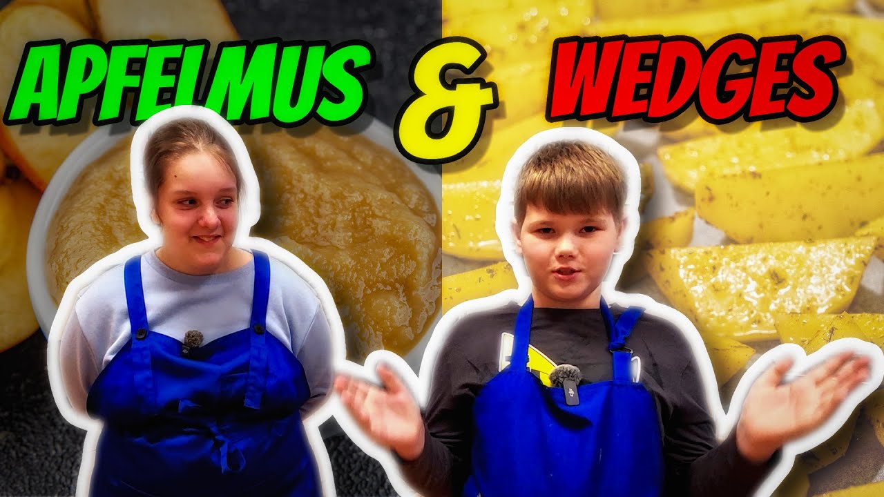 Apfelmus & Kartoffelspalten aus dem Ofen – ein Küchenabenteuer