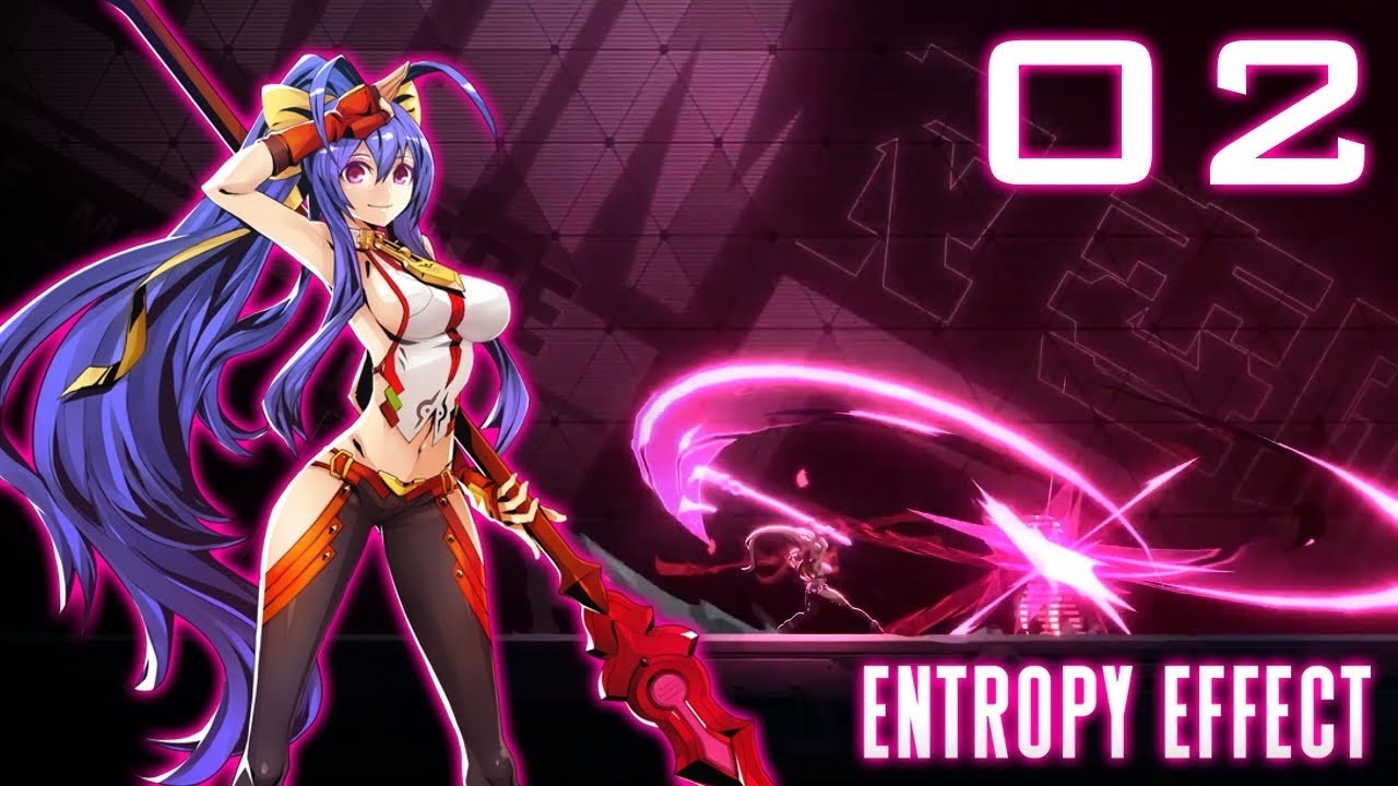 Играю BlazBlue Entropy Effect за Май Нацуме!