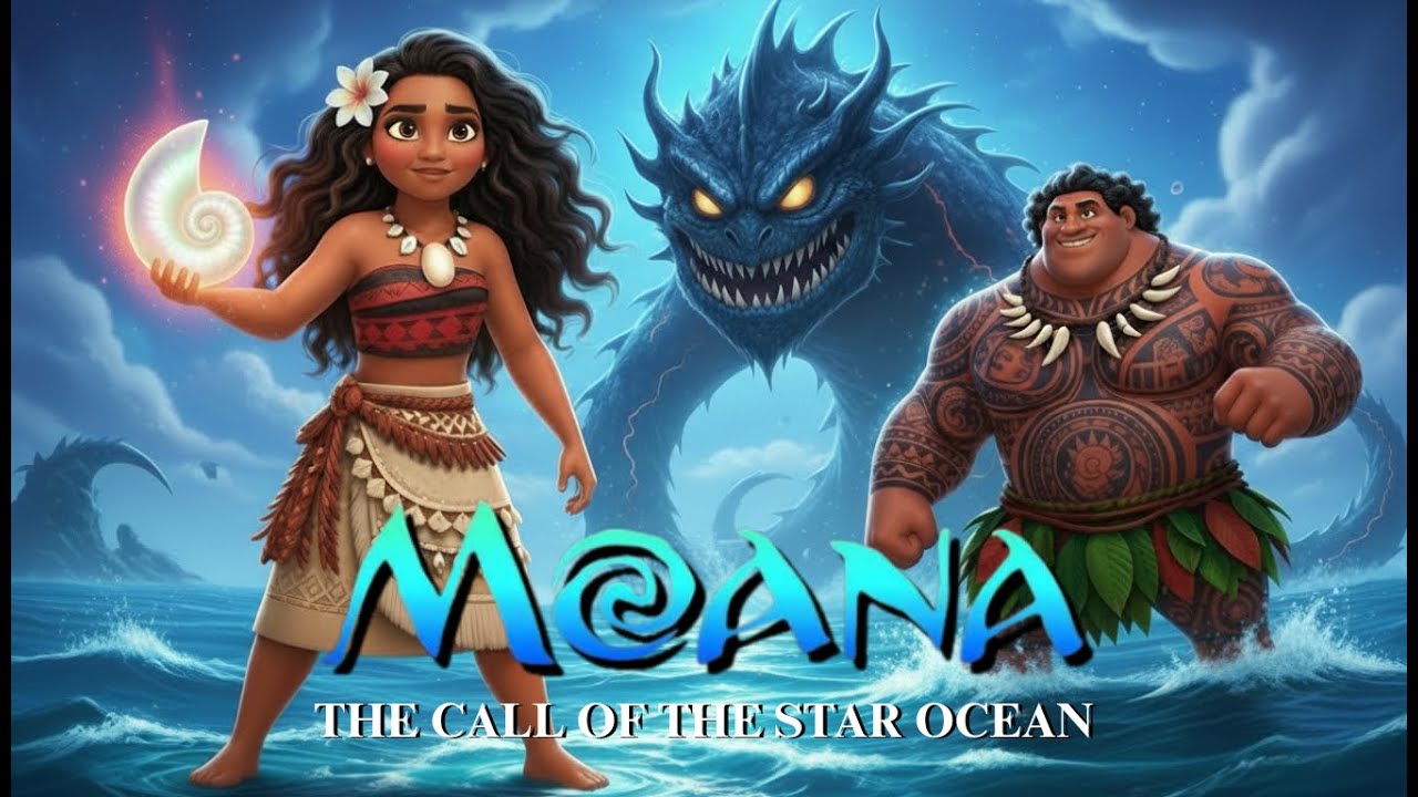✨Moana: The Call of the Star Ocean 🌊✨ | Adventure story | Tiny Tales Tv 🏝️