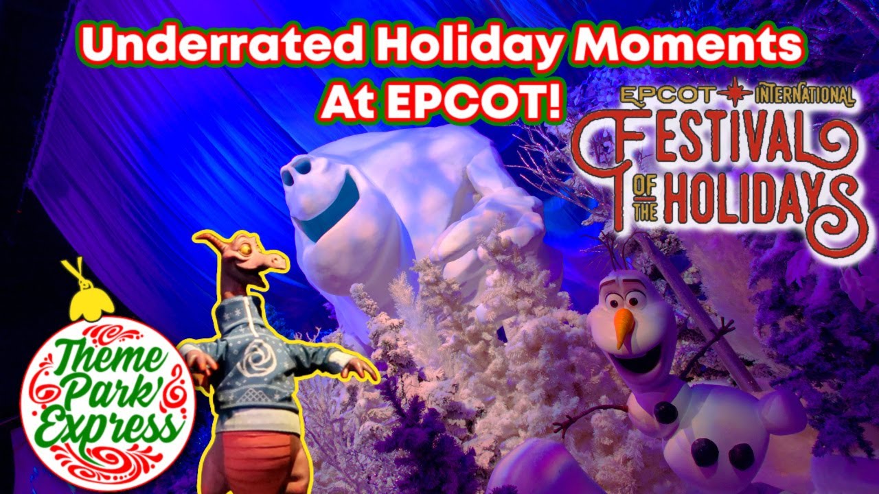 YOU MUST TRY THIS VERY UNDERRATED EPCOT HOLIDAY EXPERIENCE! Epcot Festival Of The Holidays 2020!