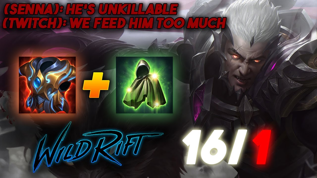 AMARANTH + MANTLE DARIUS IS UNKILLABLE!! | WILDRIFT