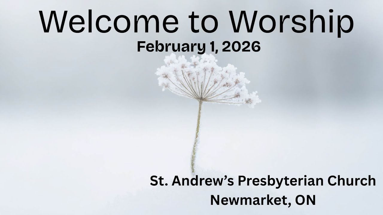 Worship for Sunday February 1, 2026