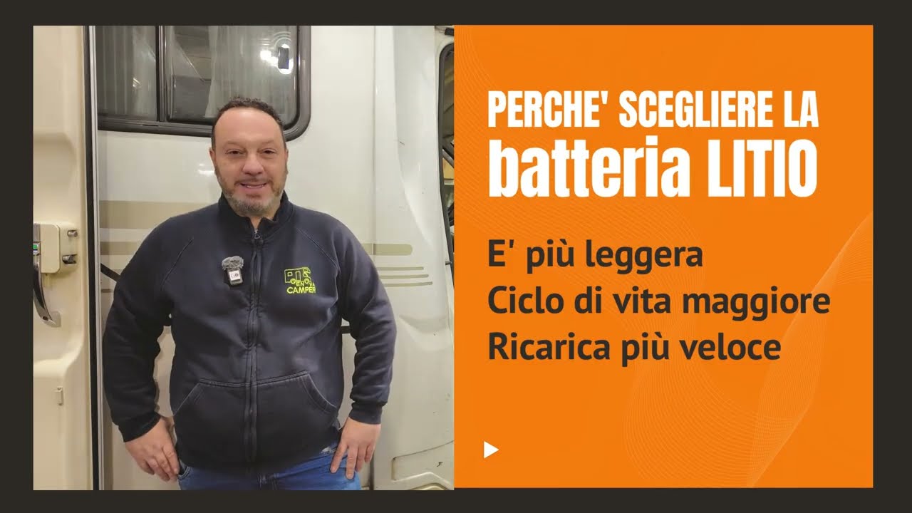 Batteria al Litio Camper: quando conviene davvero installarla?
