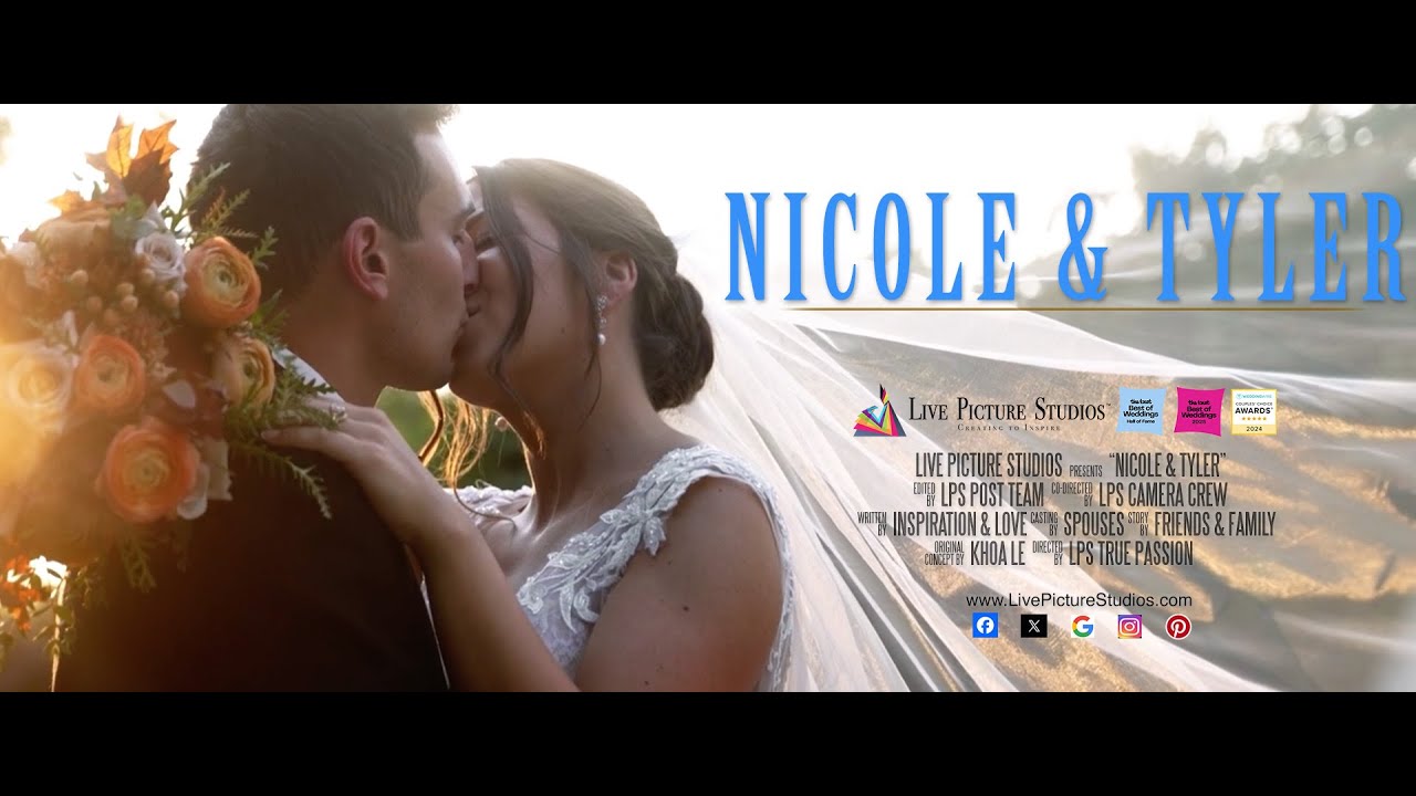 Nicole and Tyler Wedding Highlight at The Farmhouse, NJ