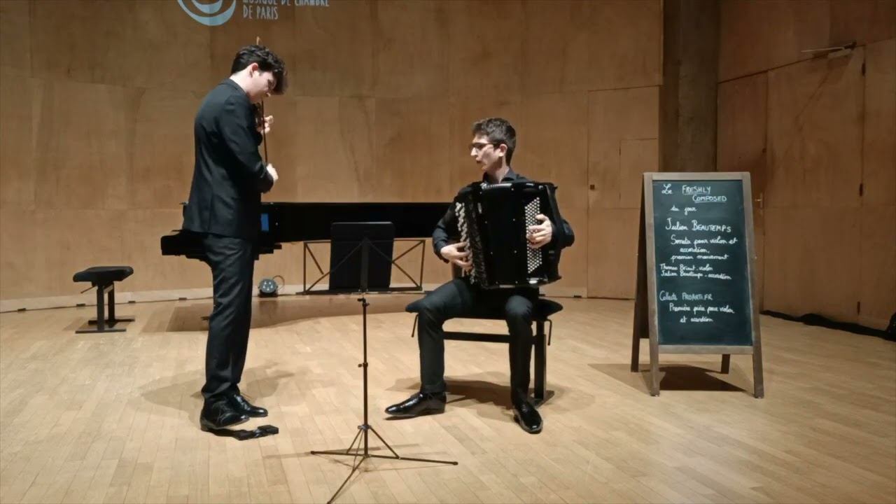 Sonata for the Resurrection (Live) I. Presto ironico | Julien Beautemps