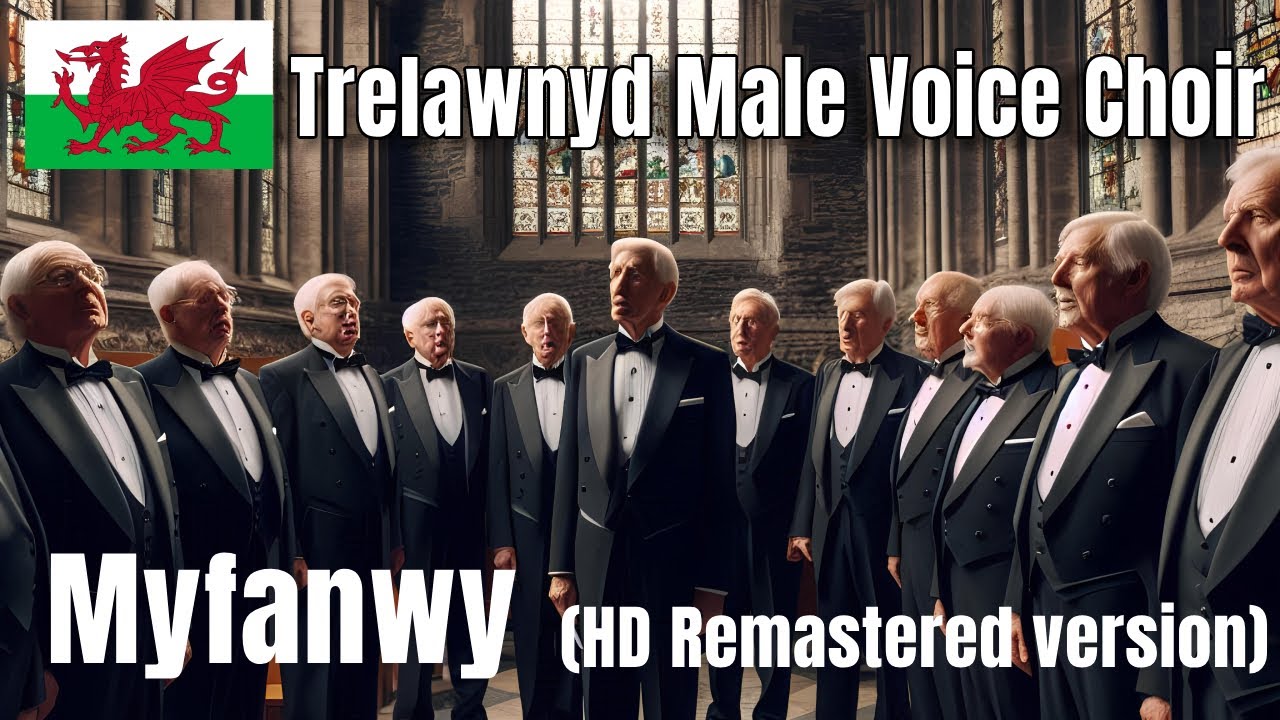 Trelawnyd Male Voice Choir - Myfanwy (HD 1080p Re-edit) | A Welsh Musical Legacy (recorded Feb 2008)