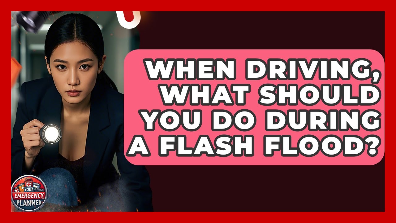 When Driving, What Should You Do During A Flash Flood? - Your Emergency Planner