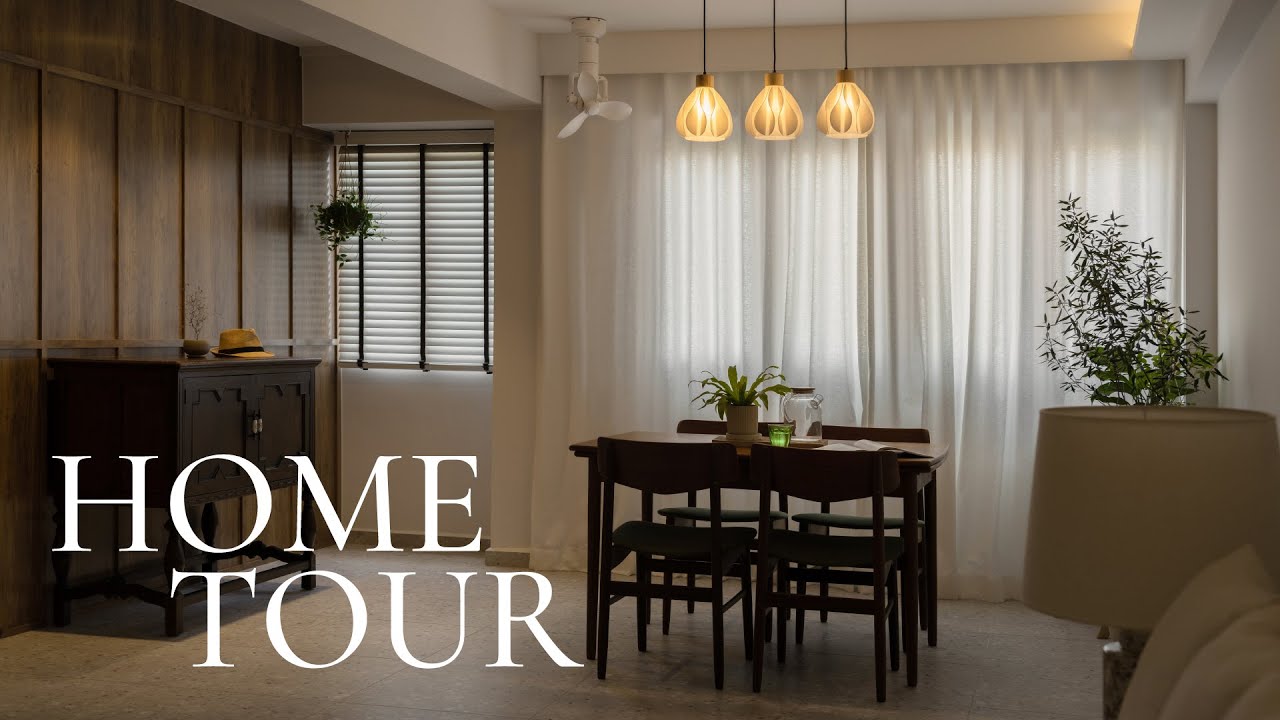 Home Tour | 3 Room RESALE HDB | Vintage Nanyang Inspired | 160 MeiLing