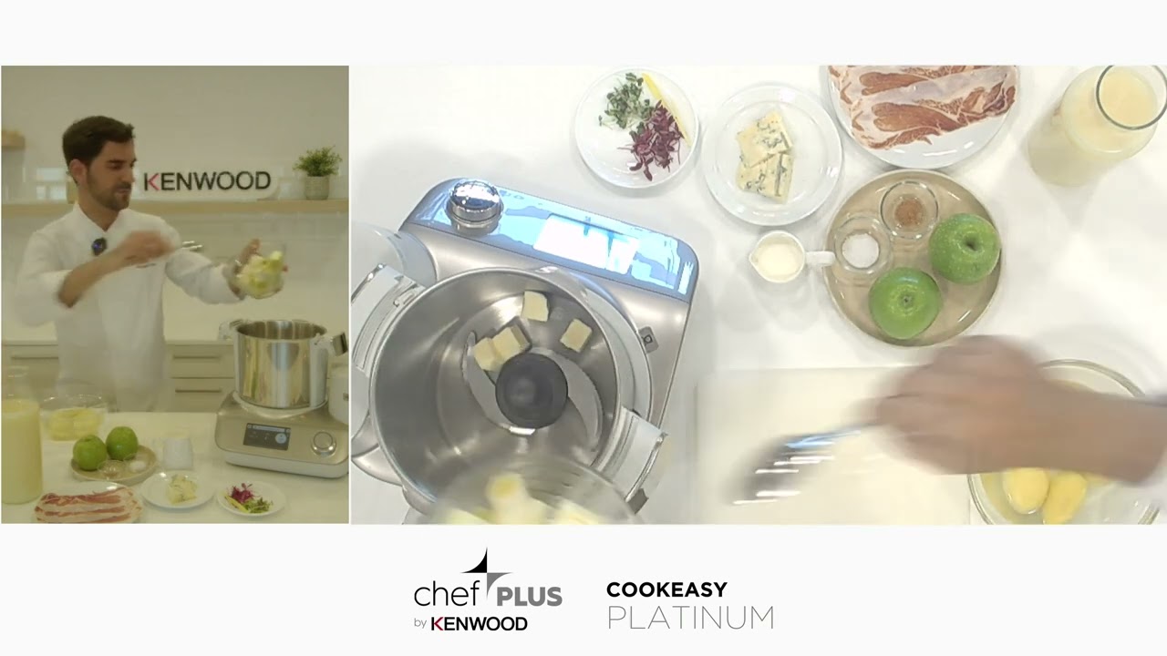 Curso cocina cookeasy abril 2025: Vichyssoise de manzana con gorgonzola