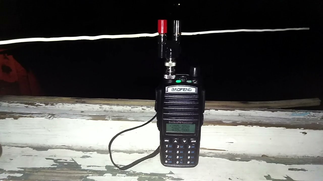 Прием спутников Satcom на Baofeng UV-82/Самая простая Антенна за 5 минут