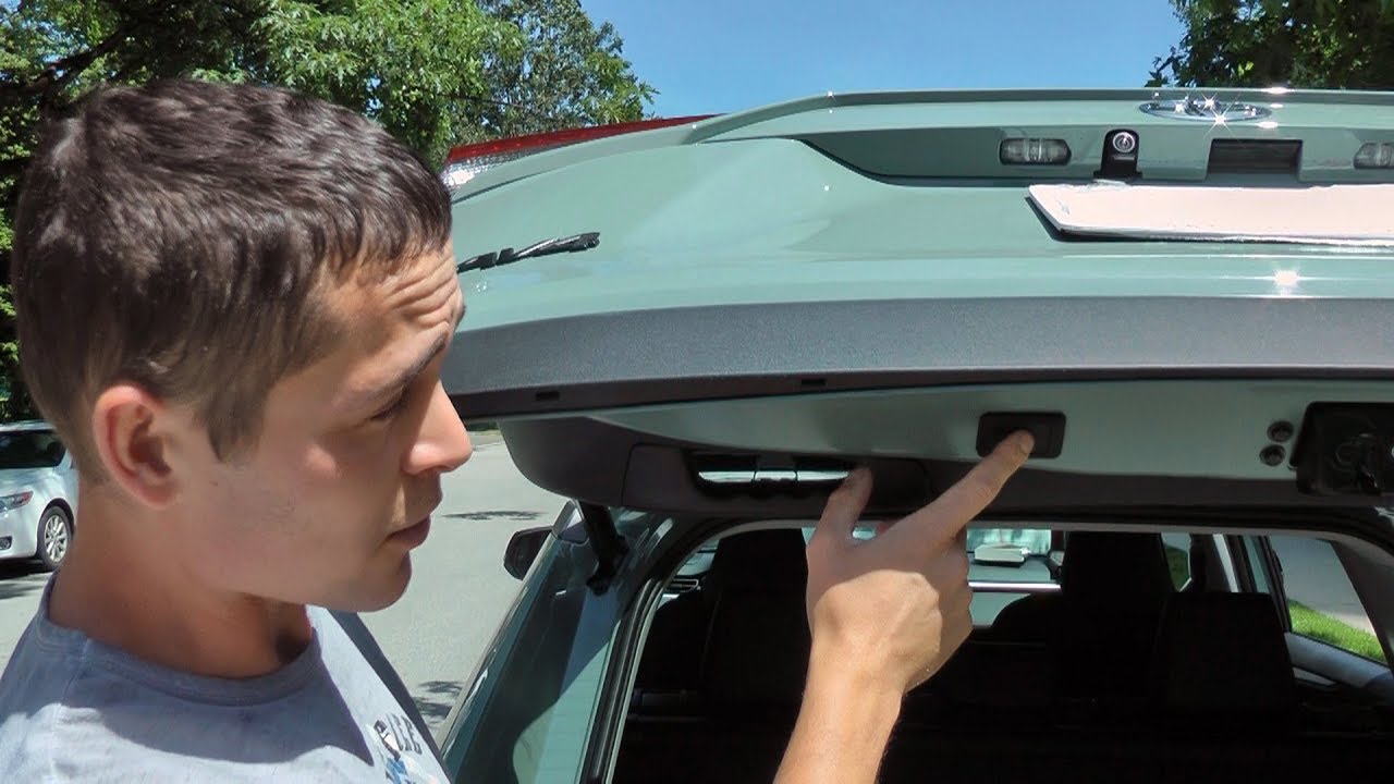 Toyota RAV4 (2019-2025): Two Ways To Adjust The Height Of The Power Back Door.