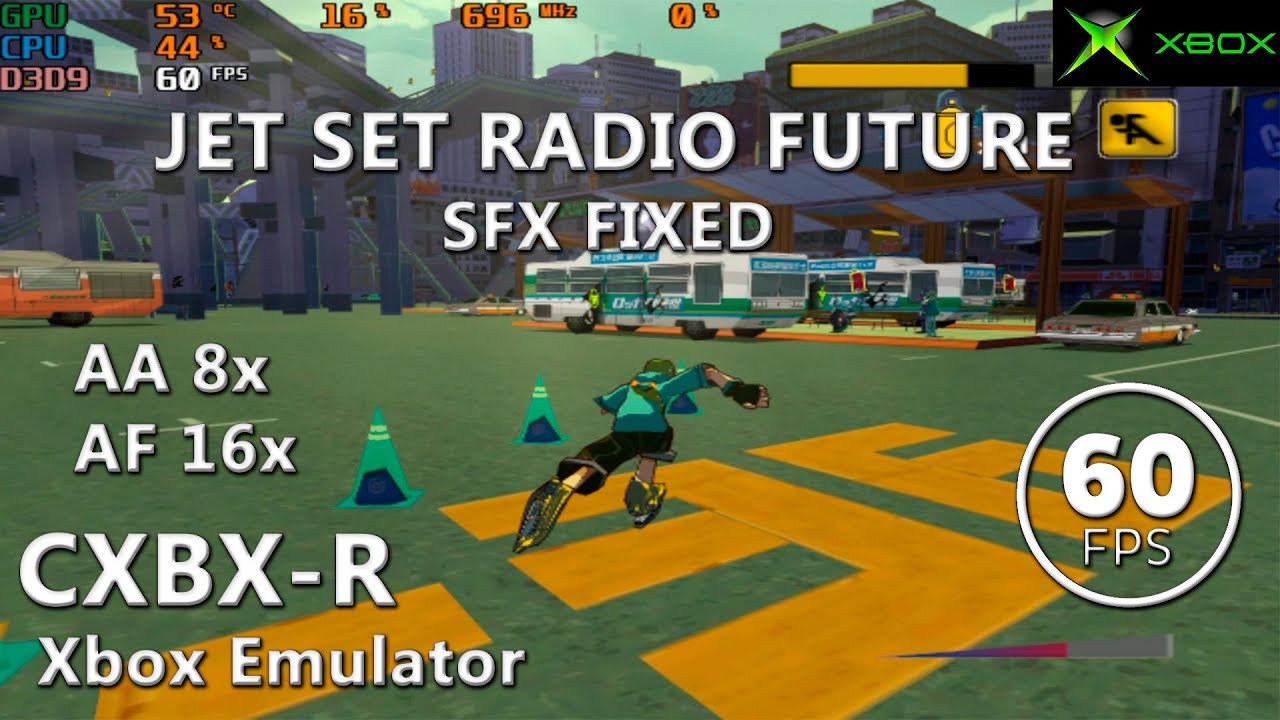 CXBX-R | Jet Set Radio: Future (Playable / 60 FPS) #3