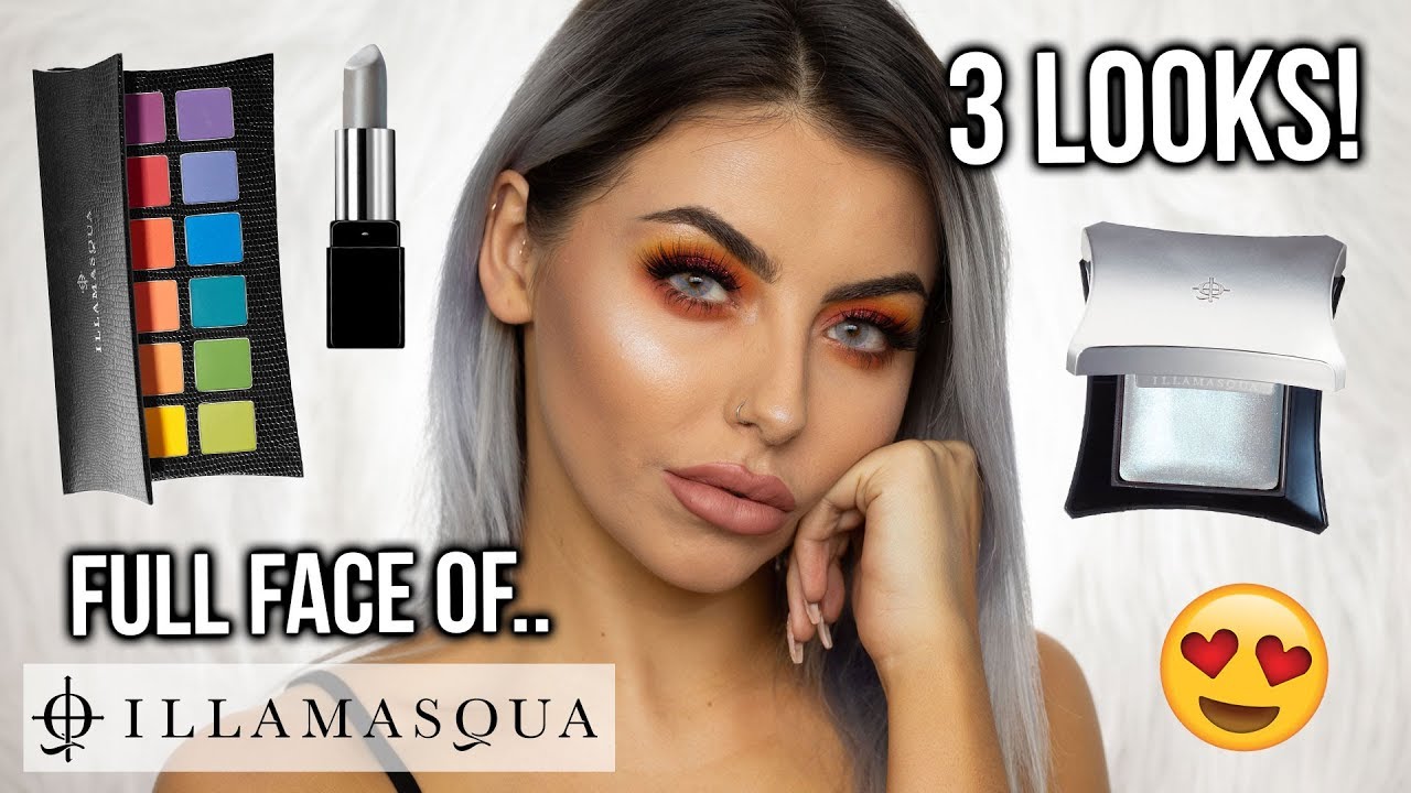 FULL FACE OF ILLAMASQUA! 35% OFF! BLACK FRIDAY / REIGN OF ROCK HAUL + TUTORIAL! AD