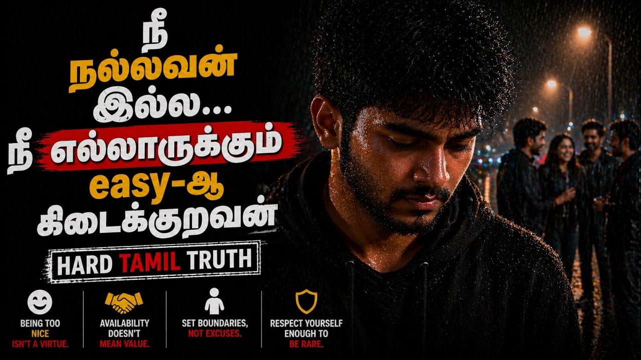 “நீ நல்லவன் இல்ல… நீ எல்லாருக்கும் easy-ஆ கிடைக்குற”