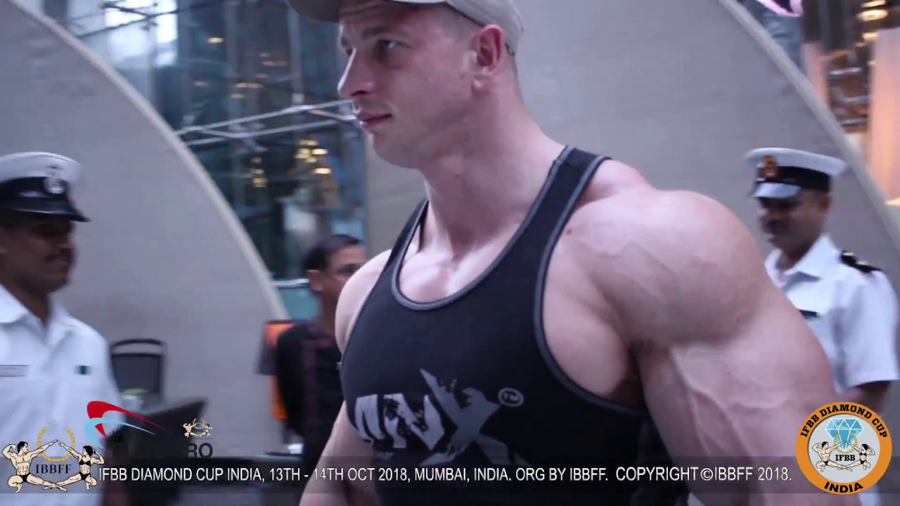 IFBB ELITE PRO MICHAEL "THE LION' Guest Posing at The IFBB DIAMOND CUP INDIA'18