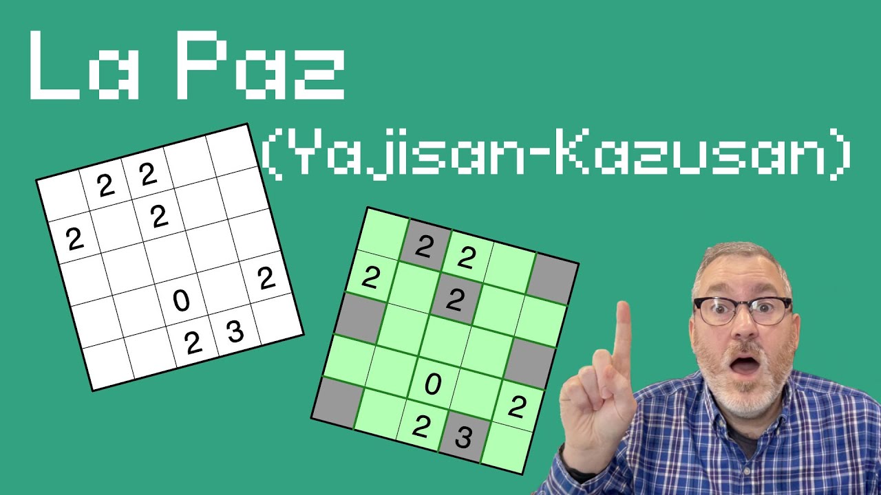 L is for… a La Paz (Yajisan-Kazusan) puzzle! (14.12)