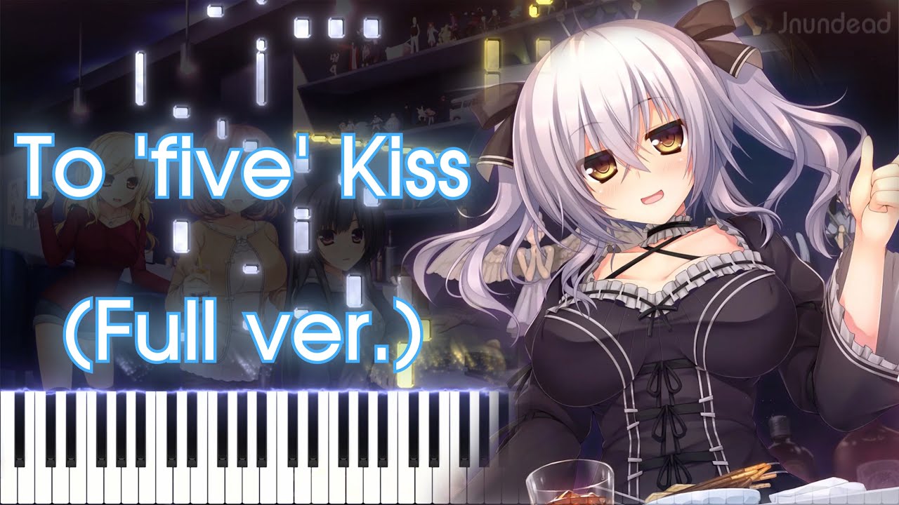 【働くオタクの恋愛事情 OP】To 'five' Kiss/櫻川めぐ (フル) ピアノアレンジ