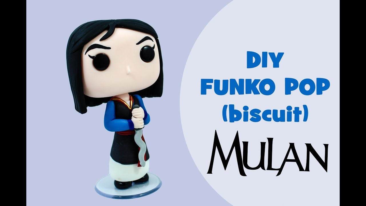 DIY - MULAN FUNKO POP (BISCUIT)