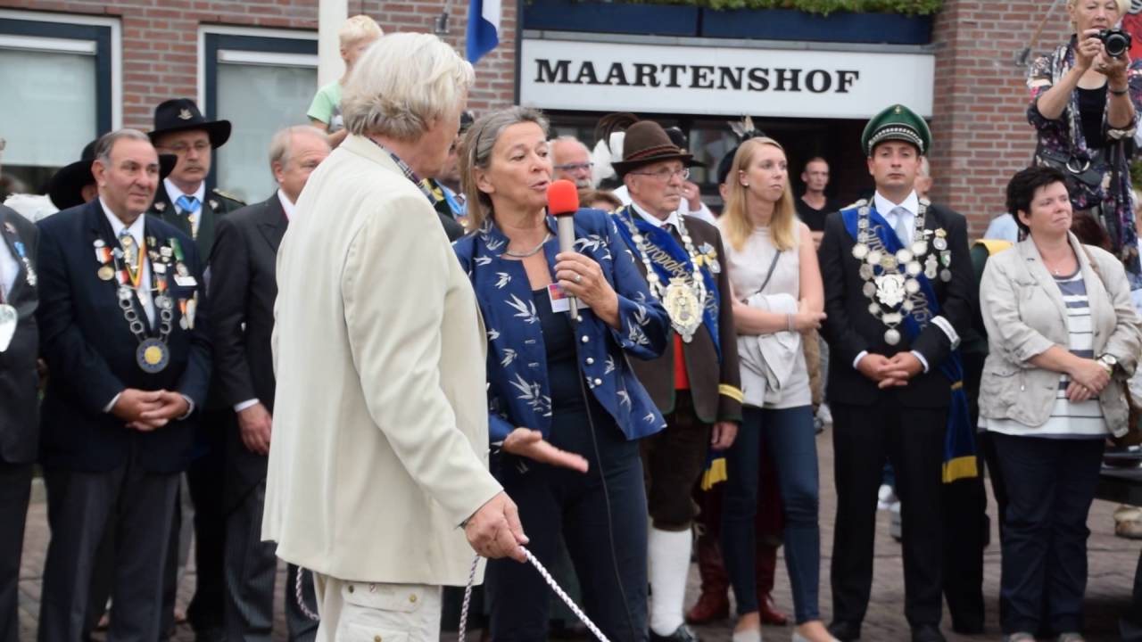 Rutger Hauer (Floris) opent Redoutes Route in Doornenburg