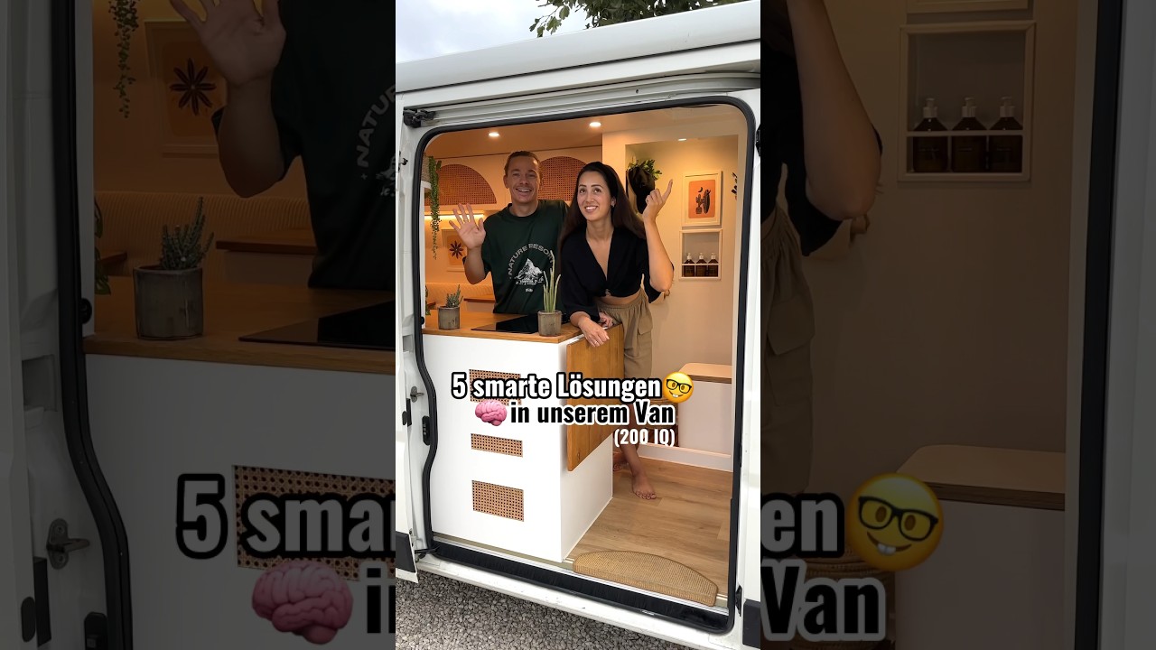 5 SMARTE Lösungen in unserem Van 🧠🚐 #vanlife #wohnmobil #vanausbau