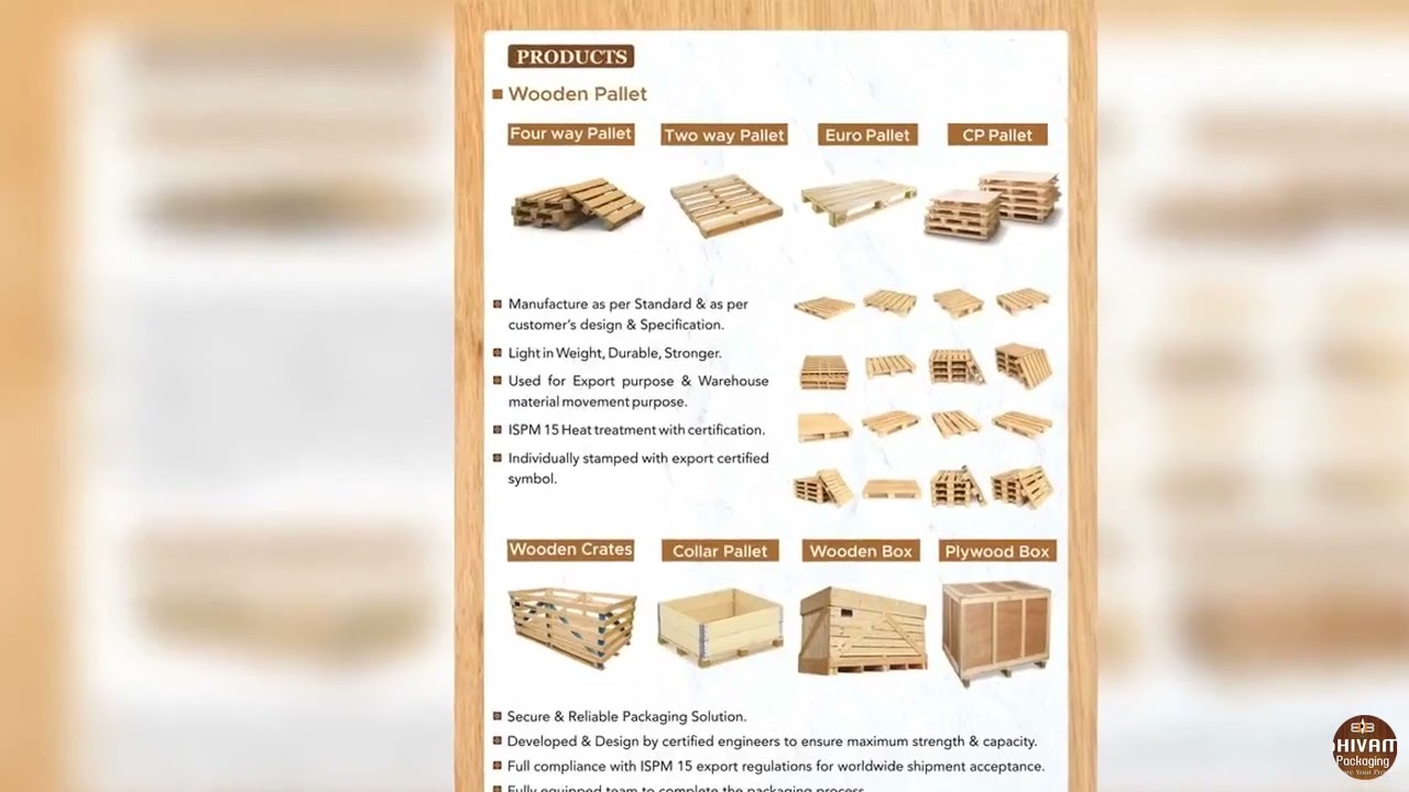 Wooden Pallet | GMA Pallet | ISPM 15 Pallet | IPPC Standard | CP Pallet | EPAL Pallet | Euro PAllet