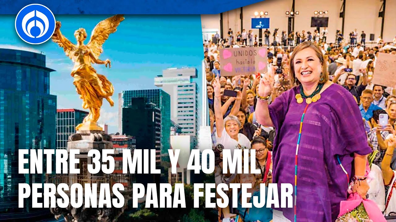 Xóchitl Gálvez será presentada como ganadora en el Ángel de la Independencia