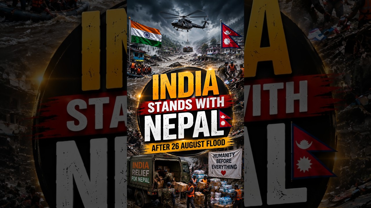 When Nepal Needed Help, India Responded 🇮🇳❤️🇳🇵 | #shorts #yt #nepal