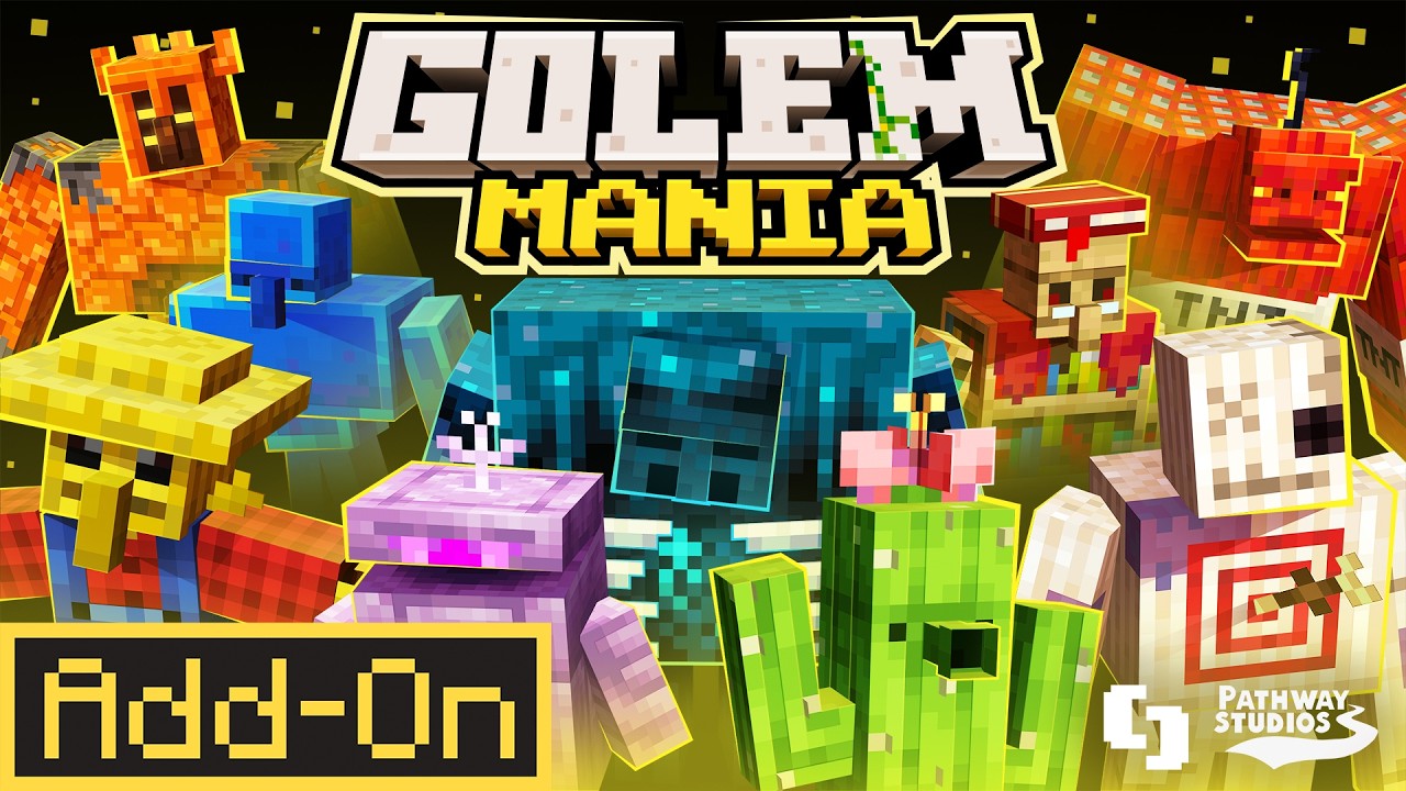 Golem Mania Add-On | Golden Golem Showcase