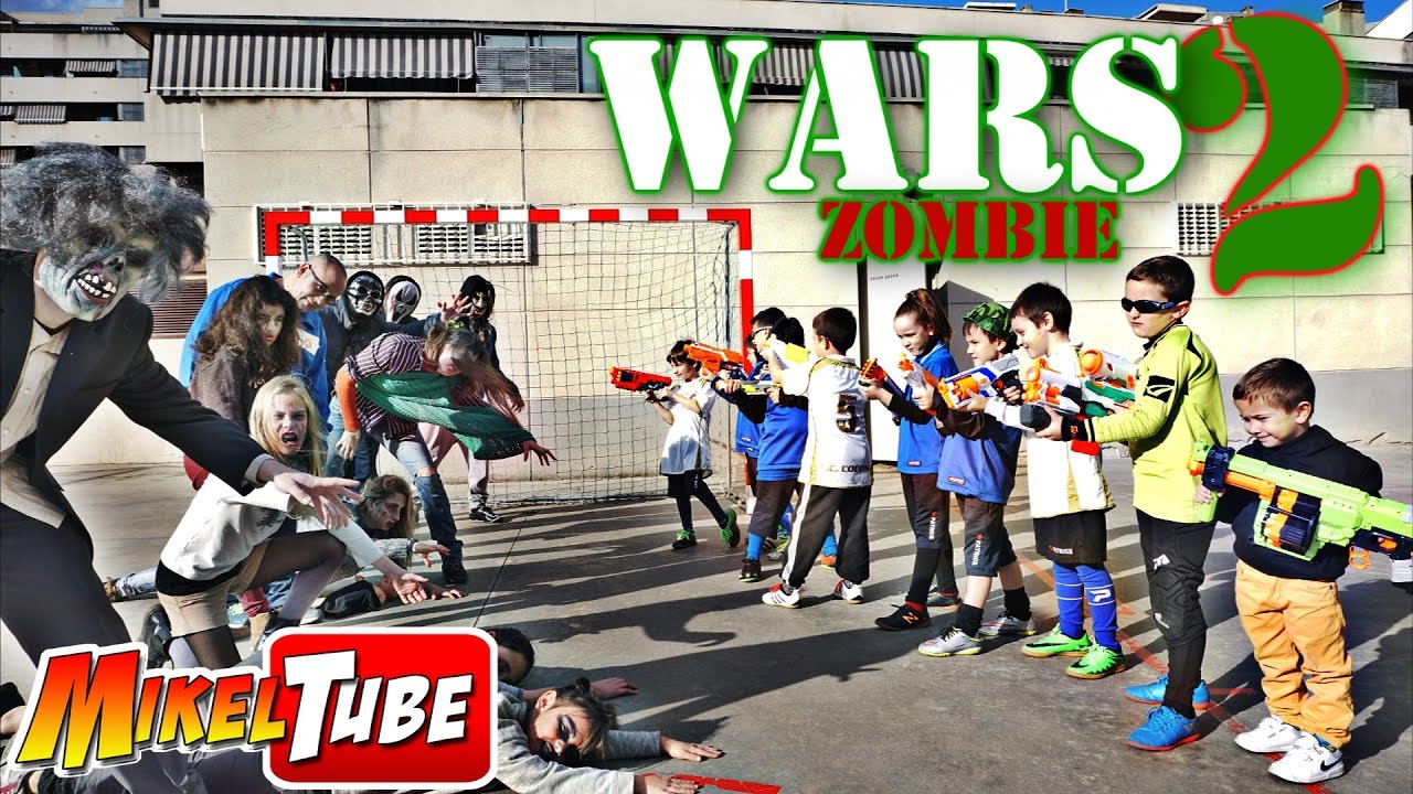 MikelTube Wars 2 - La Invasión Zombie Nerf