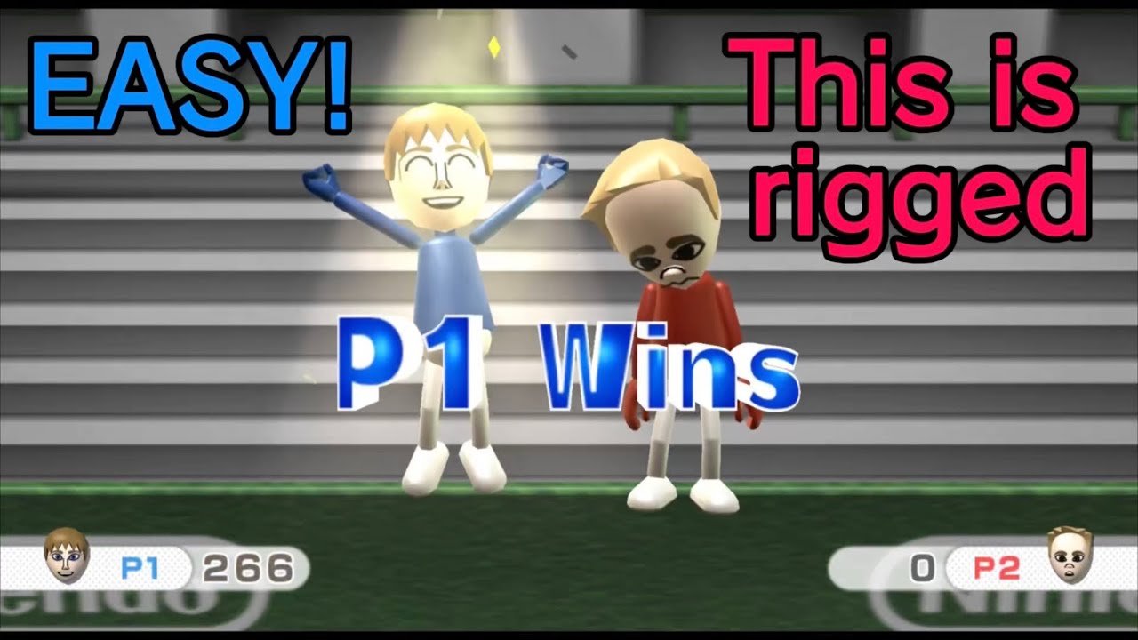 2 Player Wii Play but both players are Synchronized [HD 60fps]
