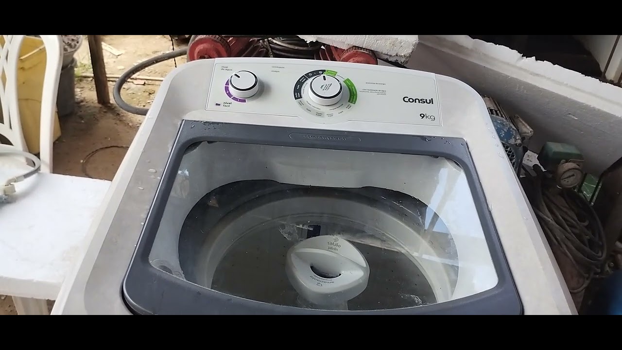 Lavadora Consul 9 KG não centrifuga Veja por que com Misael 