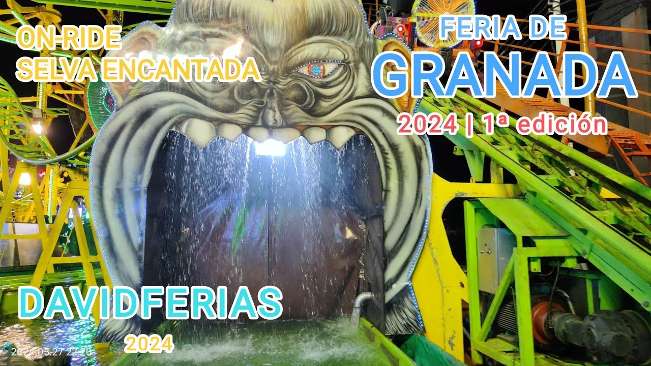 On-ride➡️ Selva Encantada - Feria de Granada 2024 |🎡| DavidFerias |🎡|