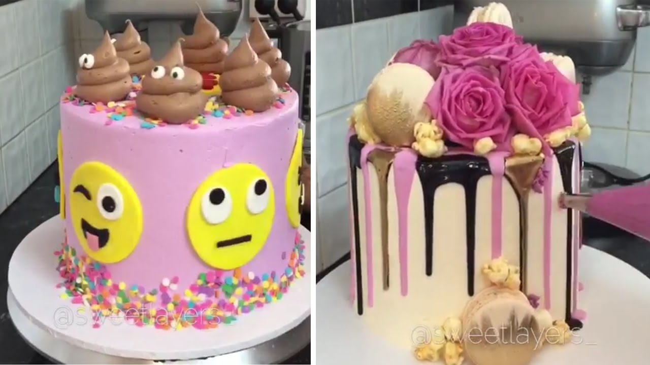 Amazing Birthday Cake Decorating Tutorials Compilation 2017 🍰🍰🍰🍰🍰