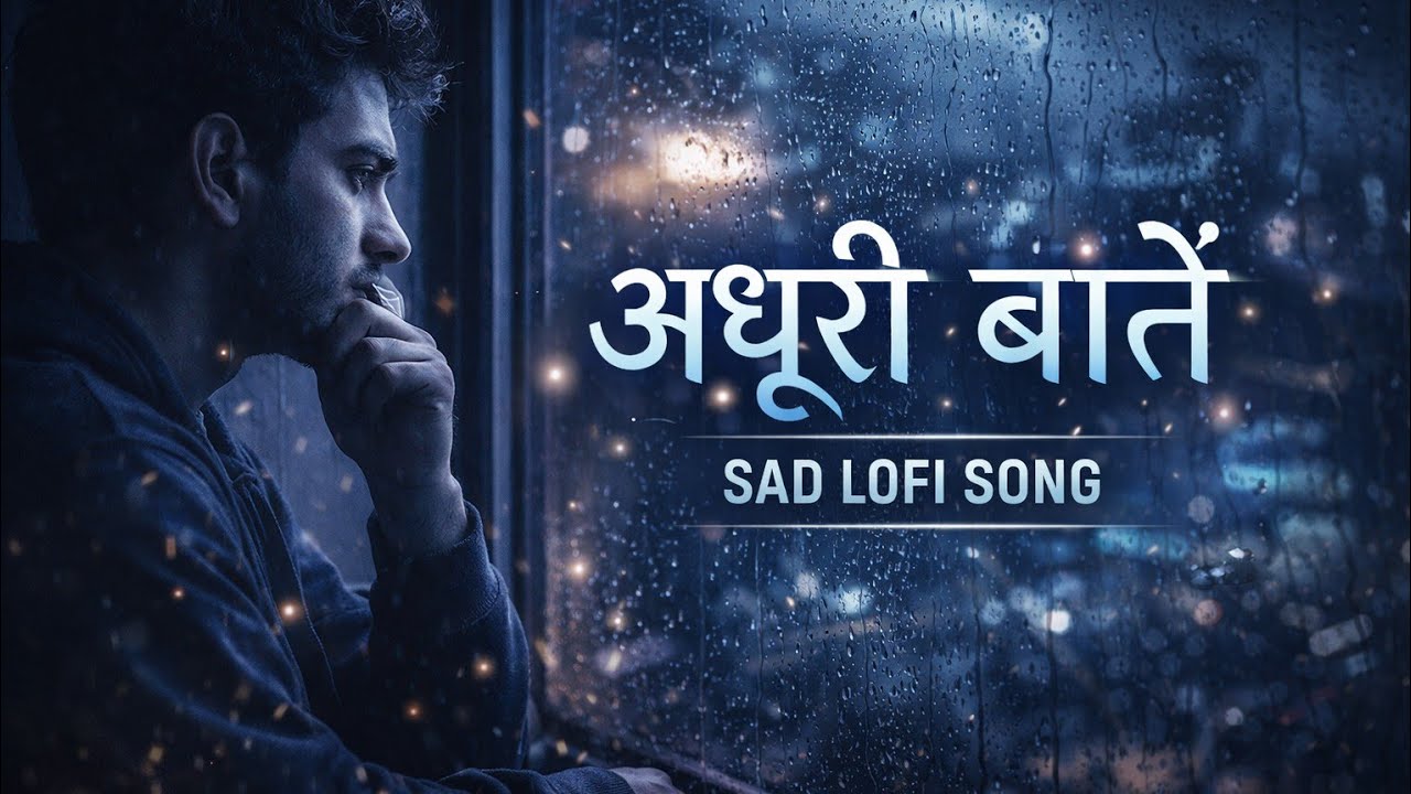 अधूरी बातें 💔 Sad Lofi Song | Heart Touching Hindi Lofi | Breakup Vibes