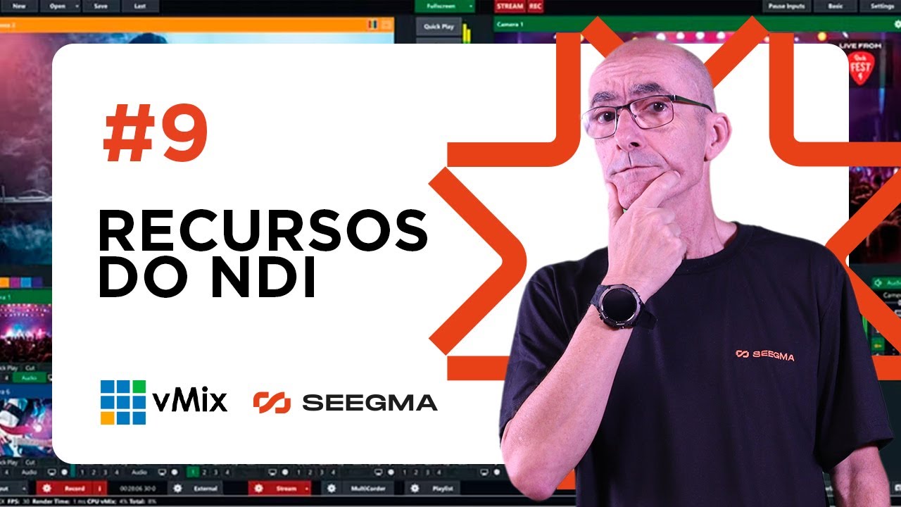 Como utilizar todos os recursos do NDI com vMix? |  Seegma