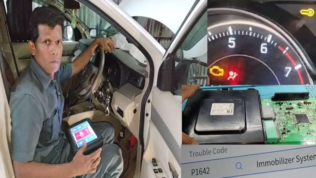BS6 Car Key Light Blinking No Start Problem Solved New Maruti Ertiga | DTC Code P1642