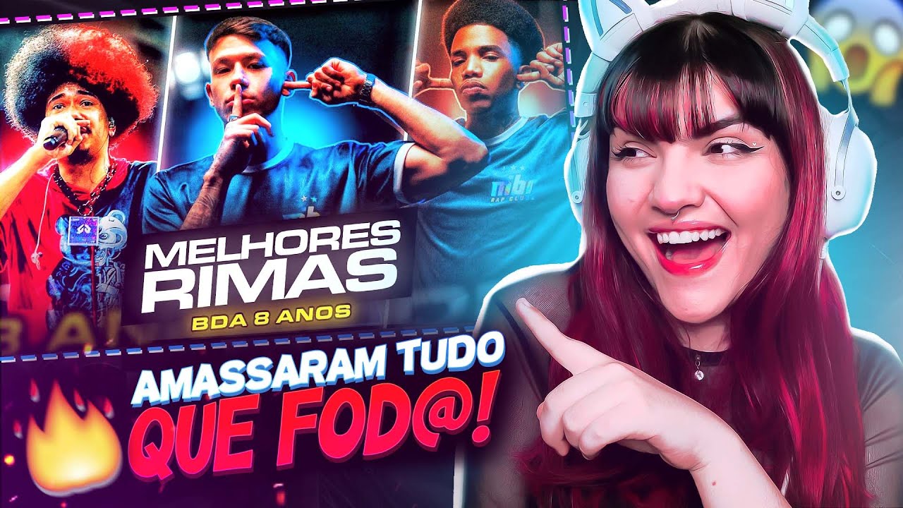 AS MELHORES RIMAS DA BDA 8 ANOS! 🔥