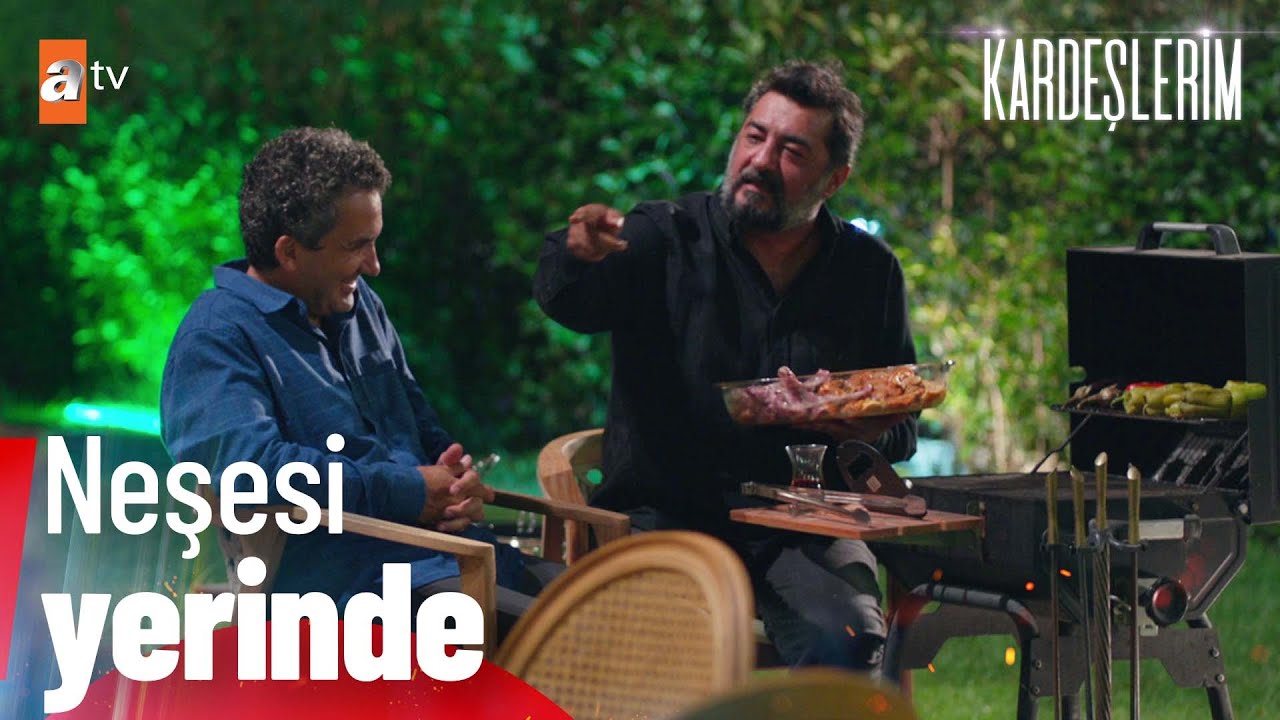 Akif'in evinde barbekü partisi - Kardeşlerim 95. Bölüm