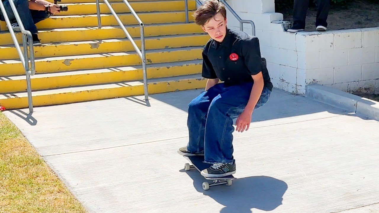 Trying To Skate A Nyjah Huston Rail