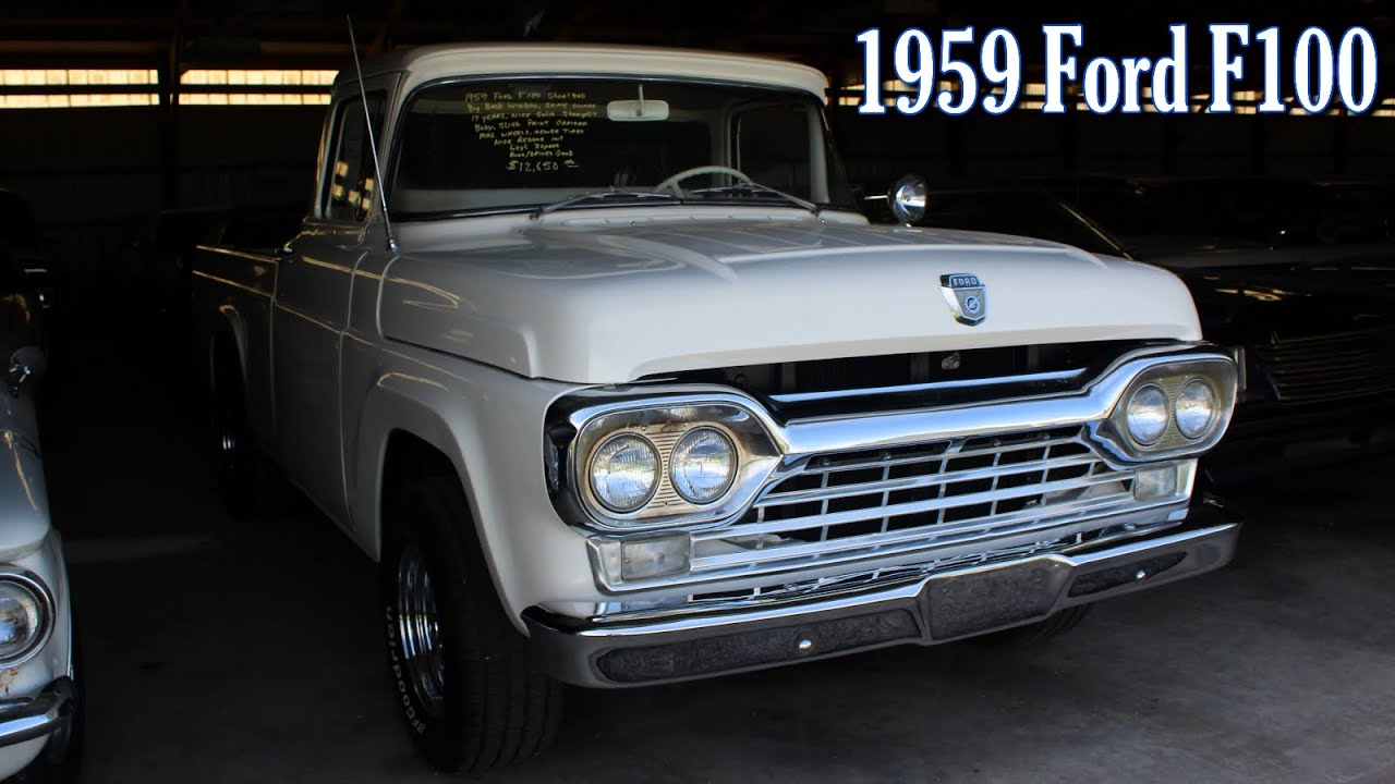 1959 Ford F100 Short Bed Pickup at Country Classic Cars