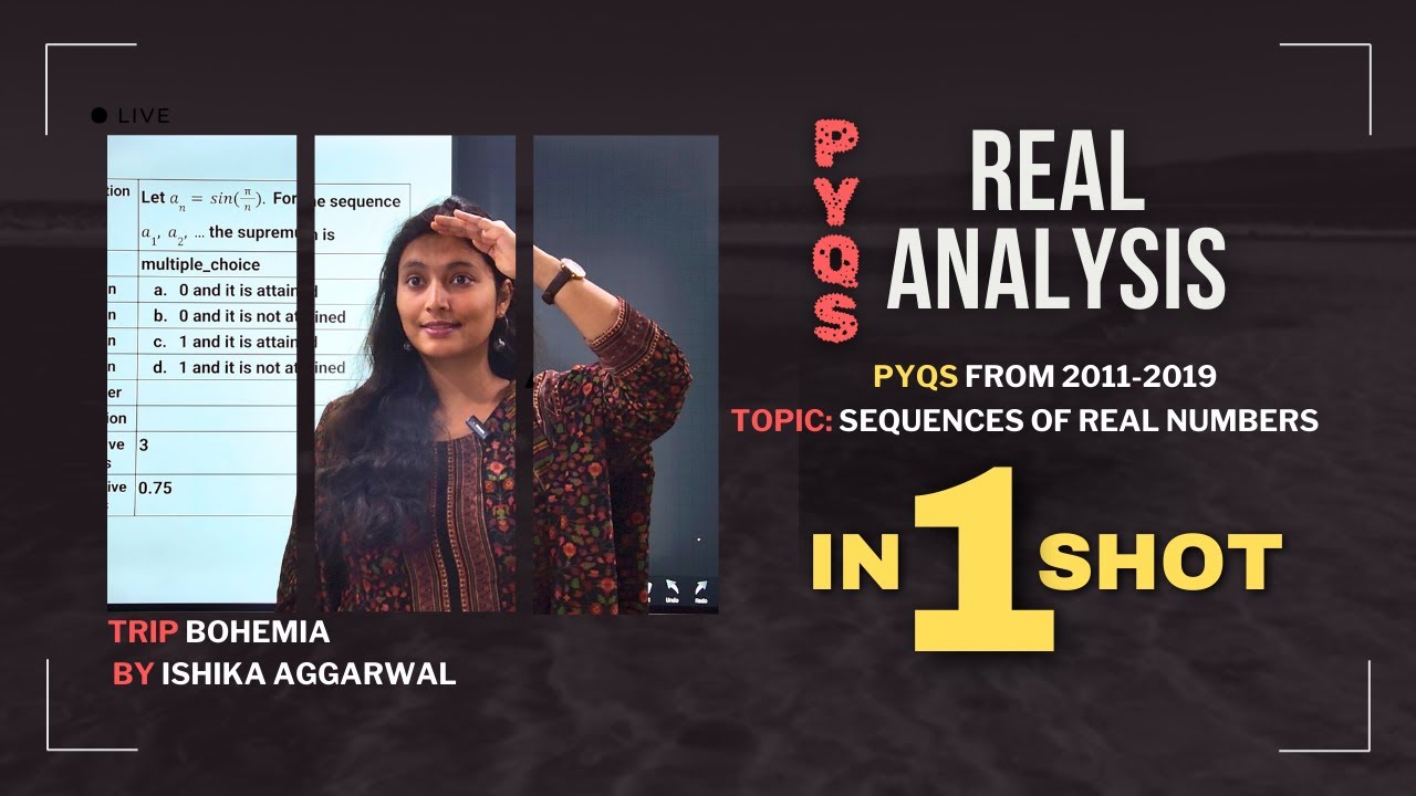 ONE SHOT OF REAL ANALYSIS PYQs FROM 2011- 2019 | PYQS CSIR NET, GATE & IIT JAM |
