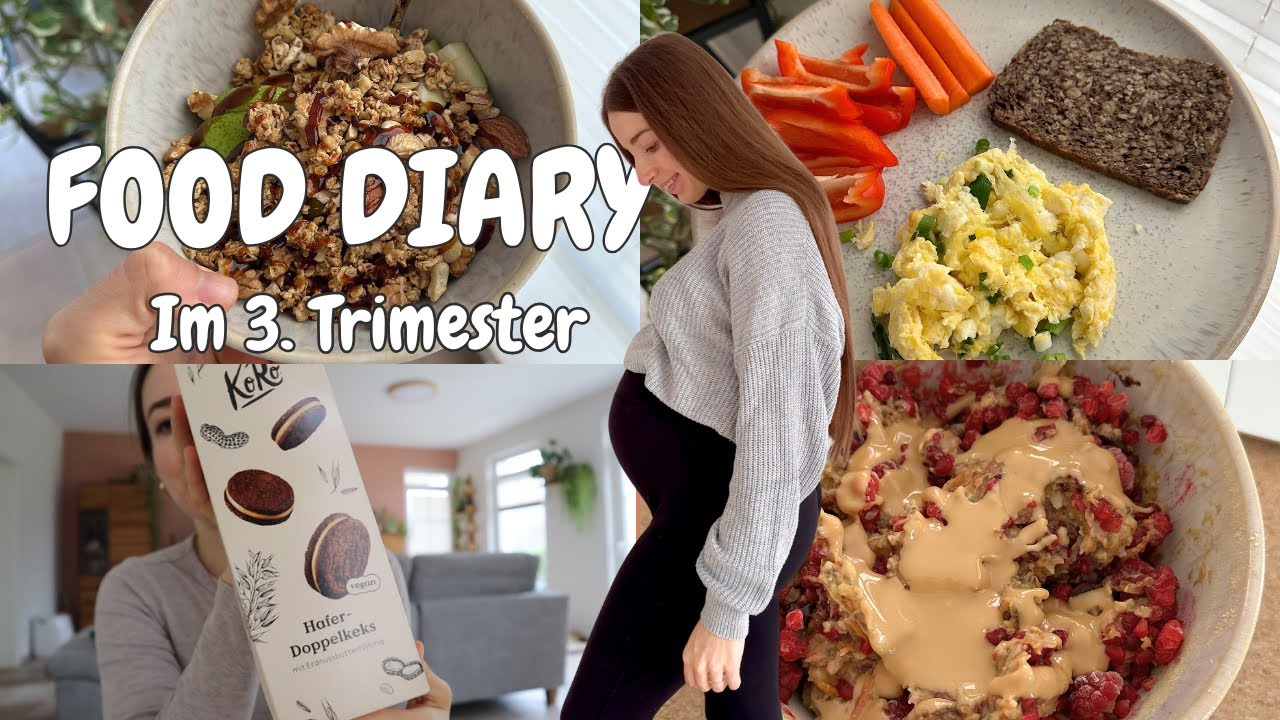 FOOD DIARY: Das esse ich im 3. Trimester + Talk über abwechslungsreiche Ernährung, KORO-HAUL