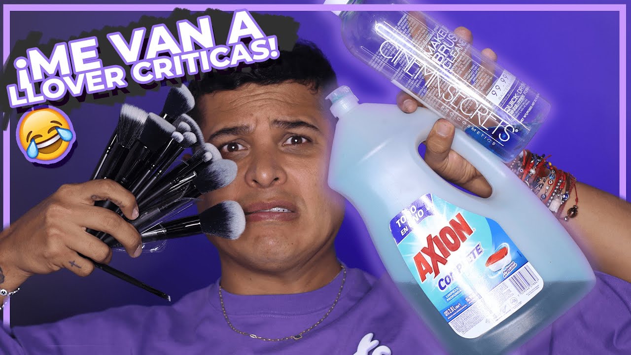 APRENDE a RESTAURAR tus BROCHAS de Maquillaje!!! ¿Las estas limpiando bien? 😲😲😲
