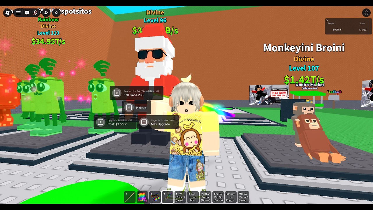 Escape guards for brainrots 447 #roblox #shorts
