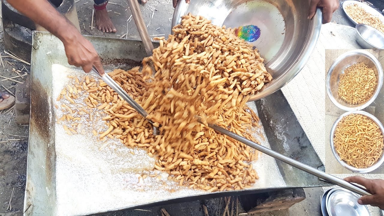 Crispy Sweet | Khurma | 50 KG Traditional Sweet Making | Most Desire Food Of Village Kids