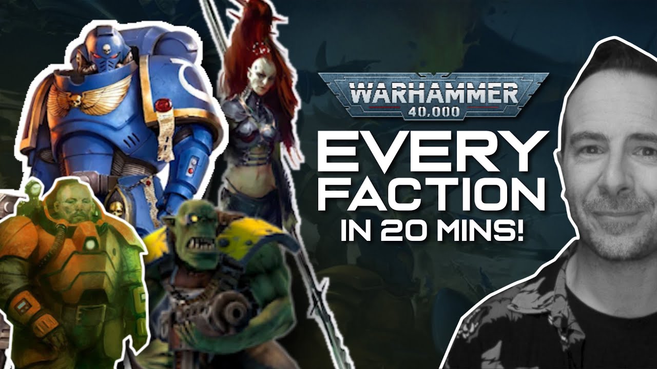Все фракции Warhammer 40,000 за 20 минут! | История 40k
